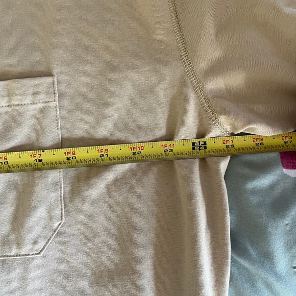 Insect Shield Men's UPF 30+ Dri-Balance Long Sleeve Pocket T-Shirt XXL Beige - Picture 8 of 9